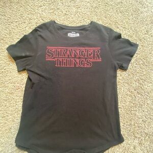 Netflix Stranger Things Black Tee